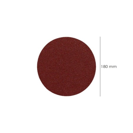 Lija Recambio Velcro Para Amoladora Diámetro 180 mm. grano 120 (10 Piezas)