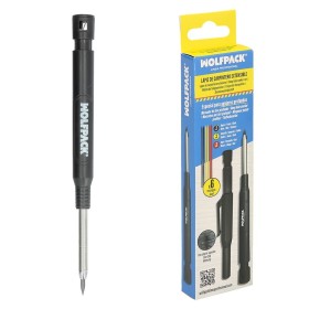 Lápiz Carpintero Portaminas Con 6+1 Recargas Cera Marcadora, Tiza Marcadora, Trazador, Rotulador Marcador, Rotulador Obra,