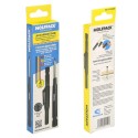 Lápiz Carpintero Portaminas Con 6+1 Recargas Cera Marcadora, Tiza Marcadora, Trazador, Rotulador Marcador, Rotulador Obra,