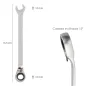 Llave Combinada Con Carraca 10 mm. DIN 3113 Llave Combinada Con Carraca 10 mm. DIN 3113