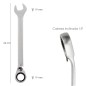 Llave Combinada Con Carraca 19 mm. DIN 3113 Llave Combinada Con Carraca 19 mm. DIN 3113