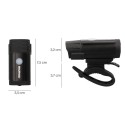 Luz Led Frontal Para Bicicleta / Patinete 400 Lúmenes (5 Modos) Batería Recargable USB