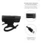 Luz Led Frontal Para Bicicleta / Patinete 400 Lúmenes (5 Modos) Batería Recargable USB Luz Led Frontal Para Bicicleta / Patinete 400 Lúmenes (5 Modos) Batería Recargable USB