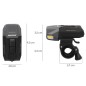 Luz Led Frontal Para Bicicleta / Patinete 800 Lúmenes (7 Modos) Batería Recargable USB Luz Led Frontal Para Bicicleta / Patinete 800 Lúmenes (7 Modos) Batería Recargable USB