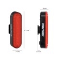 Luz Led Trasera Para Bicicleta / Patinete 100 Lúmenes (4 Modos) Batería Recargable USB
