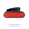 Luz Led Trasera Para Bicicleta / Patinete 100 Lúmenes (4 Modos) Batería Recargable USB