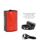 Luz Led Trasera Para Bicicleta / Patinete 120 Lúmenes (8 Modos) Batería Recargable USB Luz Led Trasera Para Bicicleta / Patinete 120 Lúmenes (8 Modos) Batería Recargable USB