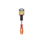 Destornillador Plano Aislado Certificado VDE 1.000 V. Medida 0,4 x Diámetro 2,5 x 75 mm. Destornillador Seguridad Electricista Destornillador Plano Aislado Certificado VDE 1.000 V. Medida 0,4 x Diámetro 2,5 x 75 mm. Destornillador Seguridad Electricista
