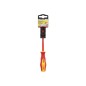 Destornillador Plano Aislado Certificado VDE 1.000 V. Medida 0,6x Diámetro 3,0 x 100 mm. Destornillador Seguridad Electricista Destornillador Plano Aislado Certificado VDE 1.000 V. Medida 0,6x Diámetro 3,0 x 100 mm. Destornillador Seguridad Electricista
