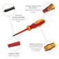 Destornillador Phillips Aislado Certificado VDE 1.000 V. Medida PH 1 - 4,5 x 80 mm. Destornillador Seguridad Electricista Destornillador Phillips Aislado Certificado VDE 1.000 V. Medida PH 1 - 4,5 x 80 mm. Destornillador Seguridad Electricista