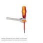 Destornillador Phillips Aislado Certificado VDE 1.000 V. Medida PH 2 - 6,0 x 100 mm. Destornillador Seguridad Electricista Destornillador Phillips Aislado Certificado VDE 1.000 V. Medida PH 2 - 6,0 x 100 mm. Destornillador Seguridad Electricista