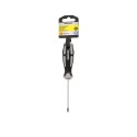 Destornillador Phillips Acero S2 Mango TPR Bimaterial. Medida PH 0 - Diámetro 3,0 x 75 mm. DIN5262.