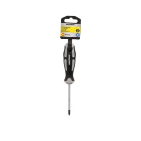 Destornillador Phillips Acero S2 Mango TPR Bimaterial. Medida PH 1 x Diámetro 5,0 x 75 mm. DIN5262.
