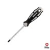 Destornillador Phillips Acero S2 Mango TPR Bimaterial. Medida PH 2 x Diámetro 6,0 x 100 mm. DIN5262.