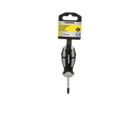 Destornillador Pozidriv Acero S2 Mango TPR Bimaterial. Medida pza. 1 x Diámetro 5 x 38 mm. DIN5262.