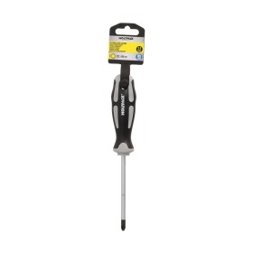 Destornillador Pozidriv Acero S2 Mango TPR Bimaterial. Medida pza. 2 x Diámetro 6 x 100 mm. DIN5262.