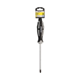 Destornillador Pozidriv Acero S2 Mango TPR Bimaterial. Medida pza. 3 x Diámetro 8 x 150 mm. DIN5262.