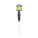 Destornillador Plano Vaciado Acero S2 Mango TPR Bimaterial. Medida 0,5 x Diámetro 3,0 x 100 mm. DIN5265