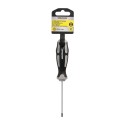 Destornillador Torx Inviolable Acero S2 Mango TPR Bimaterial. Medida T09 x Diámetro 3,0 x 75 mm.