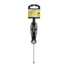 Destornillador Torx Inviolable Acero S2 Mango TPR Bimaterial. Medida T09 x Diámetro 3,0 x 75 mm.
