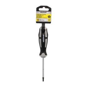 Destornillador Torx Inviolable Acero S2 Mango TPR Bimaterial. Medida T20 x Diámetro 5,0 x 75 mm.