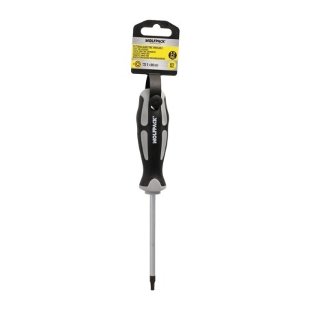 Destornillador Torx Inviolable Acero S2 Mango TPR Bimaterial. Medida T25 x Diámetro 6,0 x 100 mm.