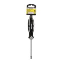 Destornillador Torx Inviolable Acero S2 Mango TPR Bimaterial. Medida T27 x Diámetro 6,0 x 100 mm.