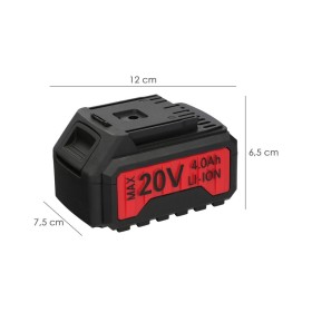 Batería Recambio WOLFPACK 20v Li-ion 4ah