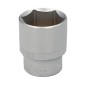 Llave Vaso 1/2" Hexagonal 32 mm. Perfil de 6 caras. Acero Cromo Vanadio, Aristas Redondas Llave Vaso 1/2" Hexagonal 32 mm. Perfil de 6 caras. Acero Cromo Vanadio, Aristas Redondas