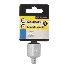 Adaptador Reductor 1/2" Hembra A 1/4" Macho. Acero Cromo Vanadio, Aristas Redondas, Reductor Carraca,