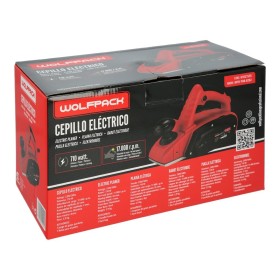 Cepilladora Eléctrica 710 Watt. Ancho Corte 82 mm. Profundidad 2 mm. Base Aluminio / Acero Cepillo Eléctrico Madera Carpintero