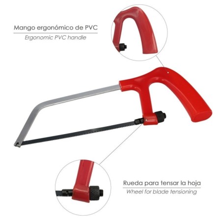 Arco Sierra Mini Con Hoja 145 mm.