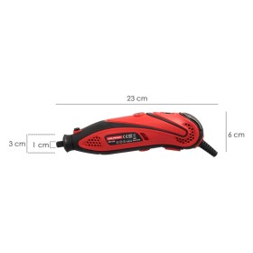 Multiherramienta 135 Watt. Con 210 Accesorios y Maletín. Herramienta Multifunción