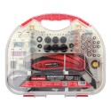 Multiherramienta 135 Watt. Con 210 Accesorios y Maletín. Herramienta Multifunción