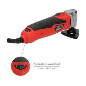 Herramienta Multifunción Oscilante 300 Watt. Con Accesorios 23.000 R.P.M. Variador Velocidad, Cambio Rápido Hoja, Cortar, Lijar