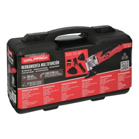 Herramienta Multifunción Oscilante 300 Watt. Con Accesorios 23.000 R.P.M. Variador Velocidad, Cambio Rápido Hoja, Cortar, Lijar