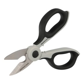 Tijeras Electricista 155 mm. Mango TPR Plus No tensión. Hojas Acero Inoxidable, Ergonómicas, Tijeras Cortar Cable, Pelacables