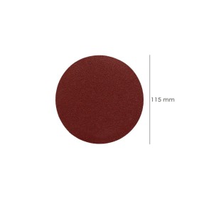 Lija Recambio Velcro Amoladora Diámetro 115 mm. grano 180 (10 Piezas)