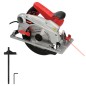 Sierra Circular 1500 Watt. Con Laser Disco 185 mm. 4.700 RPM Corte Inglete Regulador de Profundidad. Ingletadora, Sierra Madera Sierra Circular 1500 Watt. Con Laser Disco 185 mm. 4.700 RPM Corte Inglete Regulador de Profundidad. Ingletadora, Sierra Madera