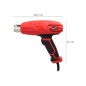 Pistola Aire Caliente 2000 Watt. 2 Potencias Con Accesorios. Decapador, Pistola Decapar Aire Caliente Pistola Aire Caliente 2000 Watt. 2 Potencias Con Accesorios. Decapador, Pistola Decapar Aire Caliente