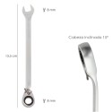 Llave Combinada Con Carraca 8 mm. DIN 3113