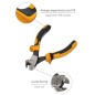 Alicates Corte Frontal 150 mm. Acero DIN 5745. Pelacables, Corta Cables, Pelador Cables, Alicates Corte Frontal 150 mm. Acero DIN 5745. Pelacables, Corta Cables, Pelador Cables,