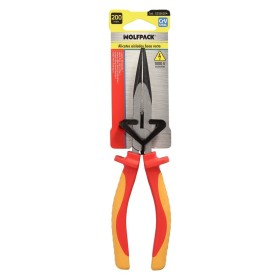 Alicates Boca Recta 200 mm. Mangos Aislados Acero Cromo Vanadio Pelacables, Corta Cables, Pelador Cables