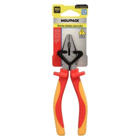 Alicates Universales 150 mm. Mangos Aislados Acero Cromo Vanadio Pelacables, Corta Cables, Pelador Cables