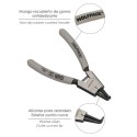 Alicates Arandelas Exteriores Curvo 125 mm. Acero Din 5254. Anillos De Presión, Anillos De Retención, Arandelas Circlips