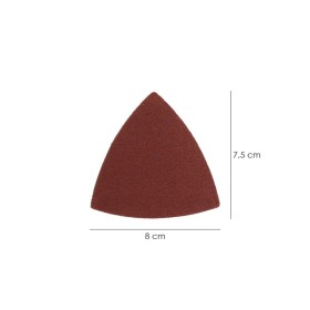 Lija Triangular Para Herramienta Multifunción. Pack 20 Lijas