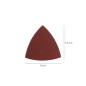 Lija Triangular Para Herramienta Multifunción. Pack 20 Lijas