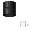 Modulo Anti condensados Estufa Vitrificado Negro Diámetro 200 mm. Condensador Chimenea, Anti condensados Chimenea