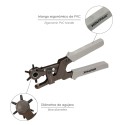 Sacabocados Estrella Industrial 225 mm. Agujeros de Diámetro 2,0 a 4.5 mm.