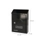 Buzón Exterior Residence 205 x 300 x 70 mm. Negro Buzón Exterior Residence 205 x 300 x 70 mm. Negro